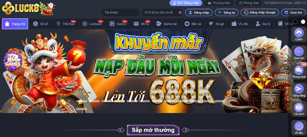 Luck8 là địa chỉ cá cược trên thị trường hiện nay có giấy phép rõ ràng